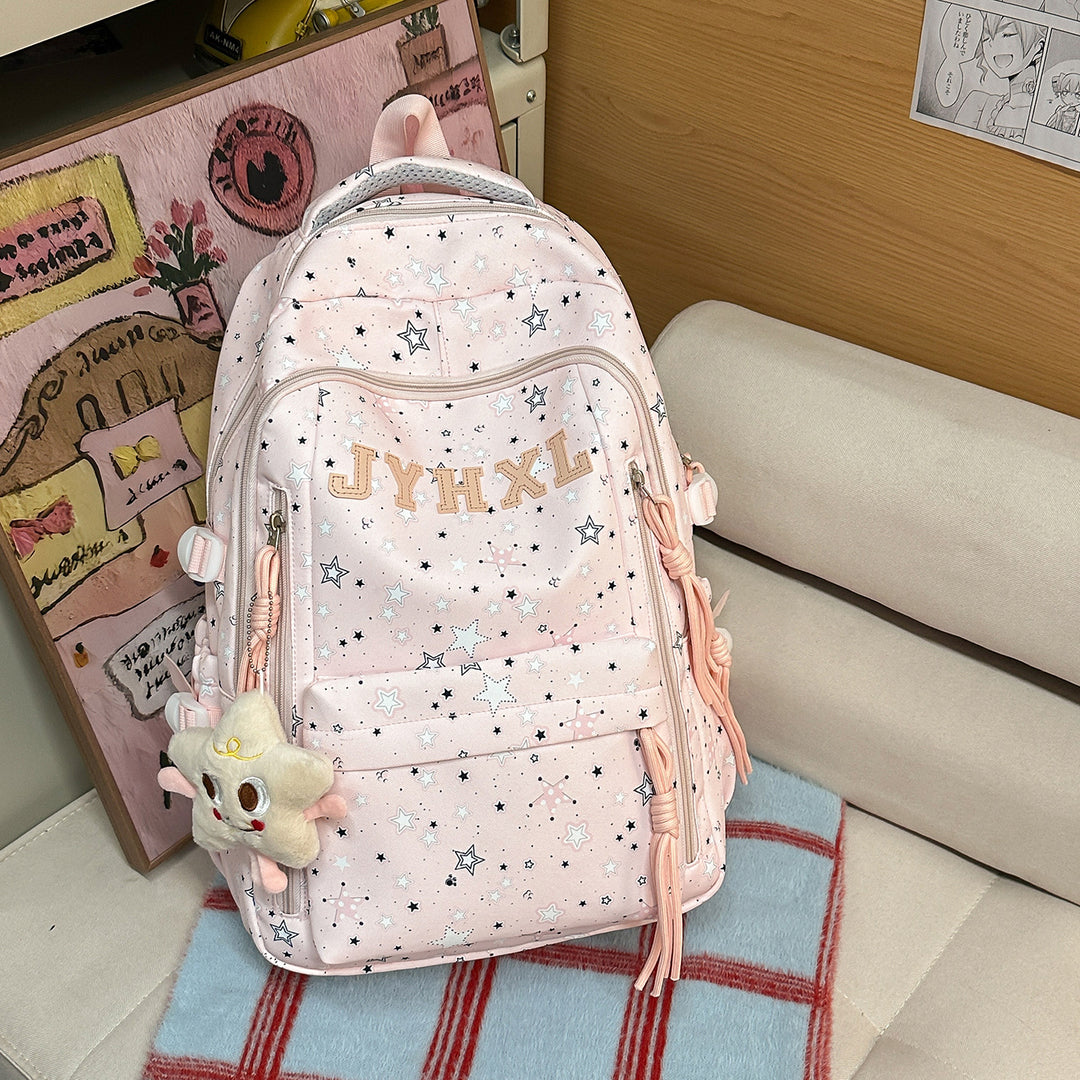 Stylischer Sternenbedruckter Rucksack Karnz 1791205378