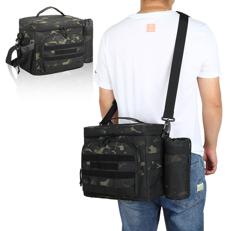 Isolierte Camouflage Lebensmittelaufbewahrungs Kühltasche Karnz