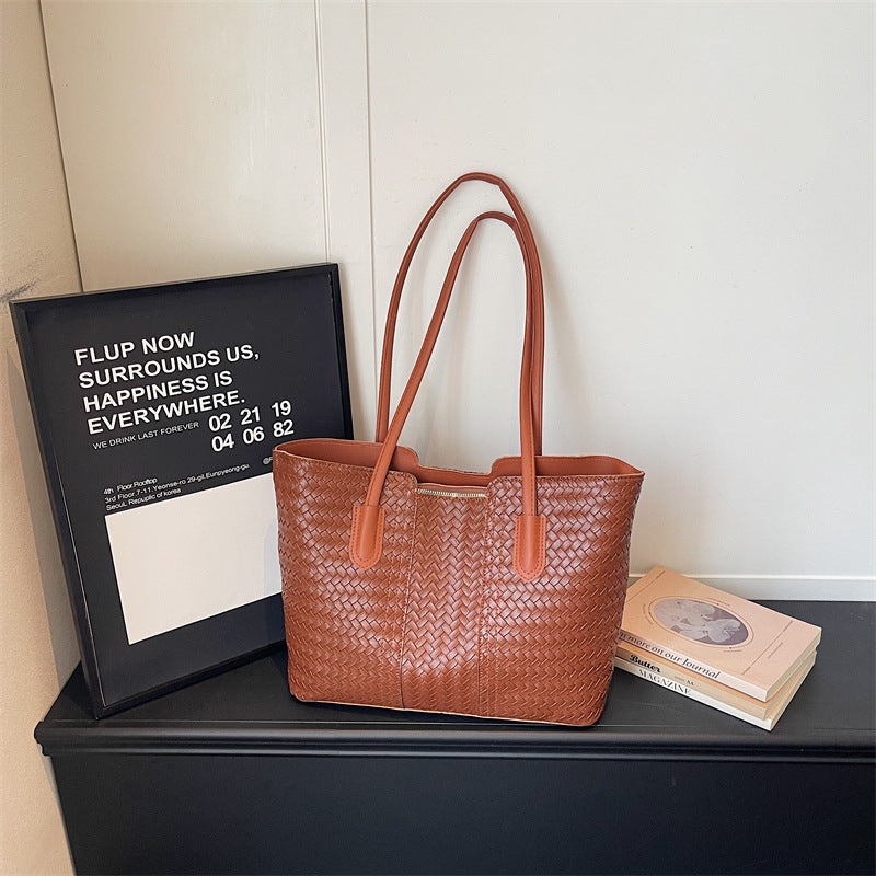 WoWoven Leder Tote Bag Karnz