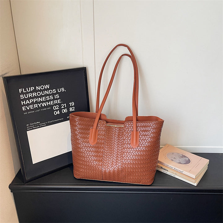 WoWoven Leder Tote Bag Karnz