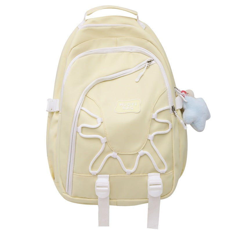Verspielter Charakter Bestickter Rucksack Karnz