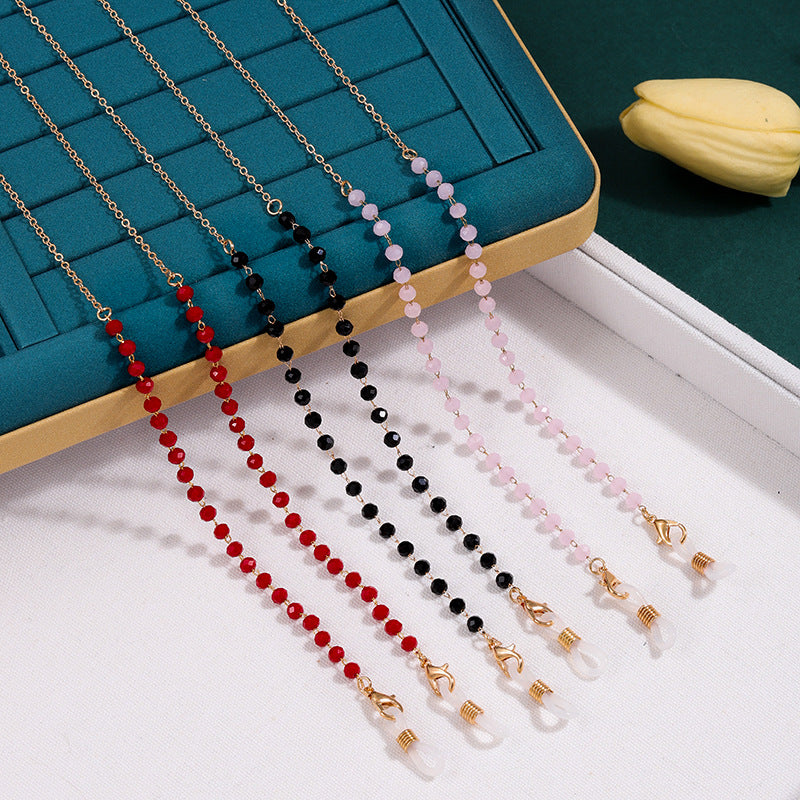 Elegante Perlen Brillen Kette Karnz 1788164382