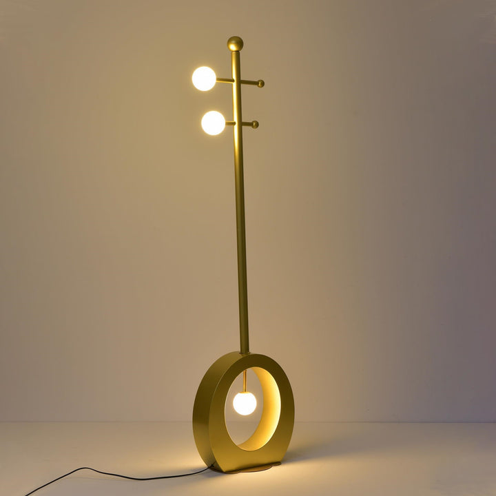 Zeitgenössische Kreis Stehlampe