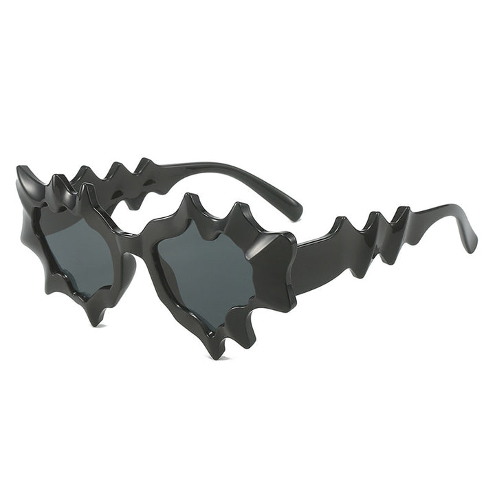 Damen auffällige künstlerische Sonnenbrille Karnz