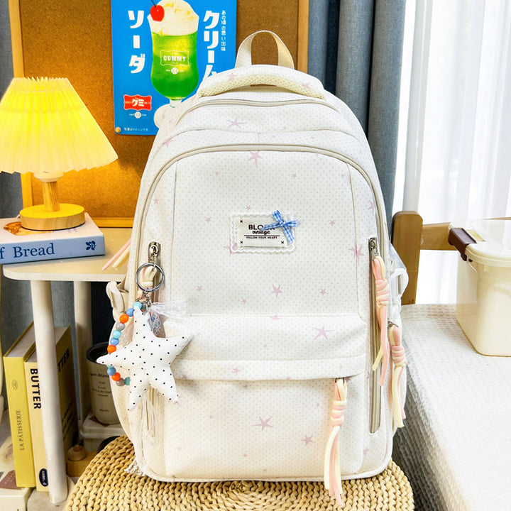 Stylischer mit Sternen verzierten multifunktionalen Rucksack Karnz