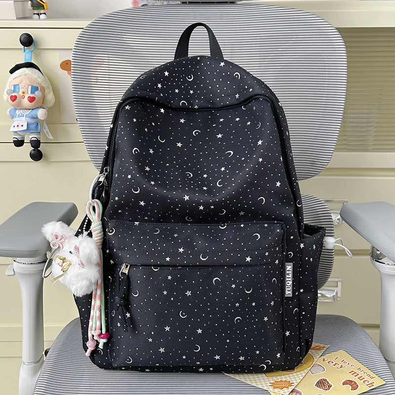 Sternenmuster-Schulrucksack Karnz