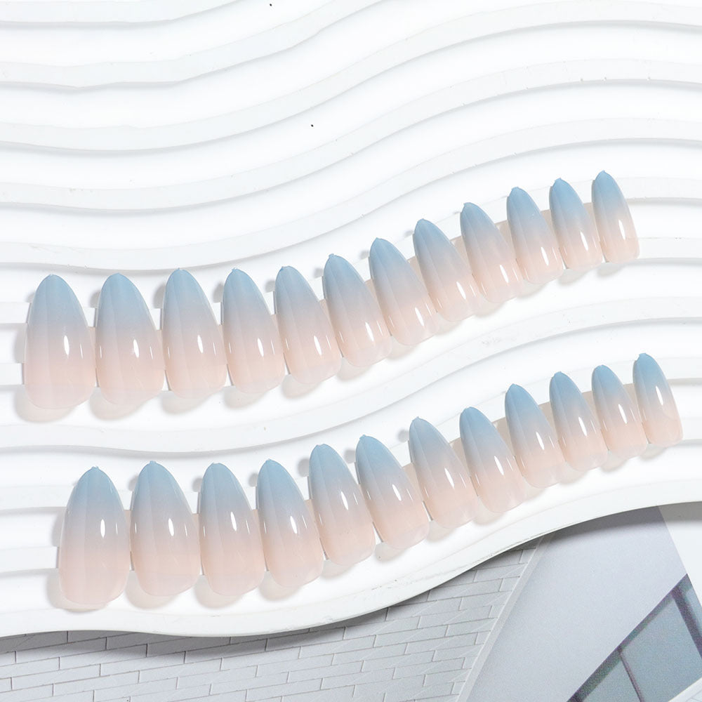 Ombre Stiletto Press-On Nails Karnz