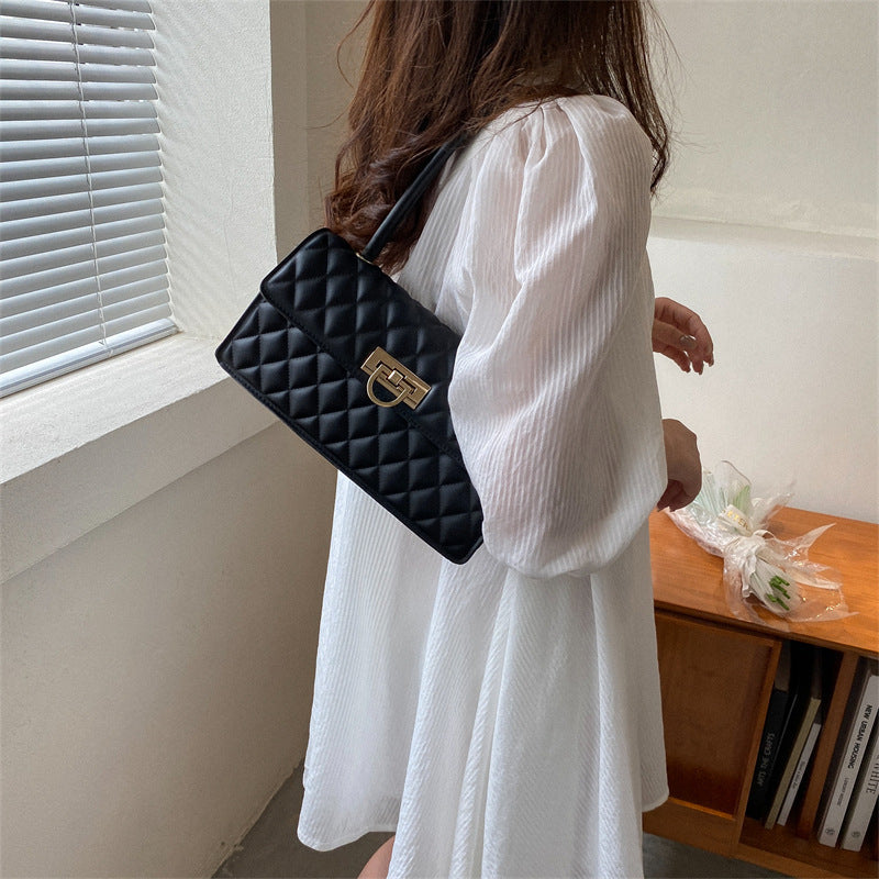Elegante gestepptes Handtasche