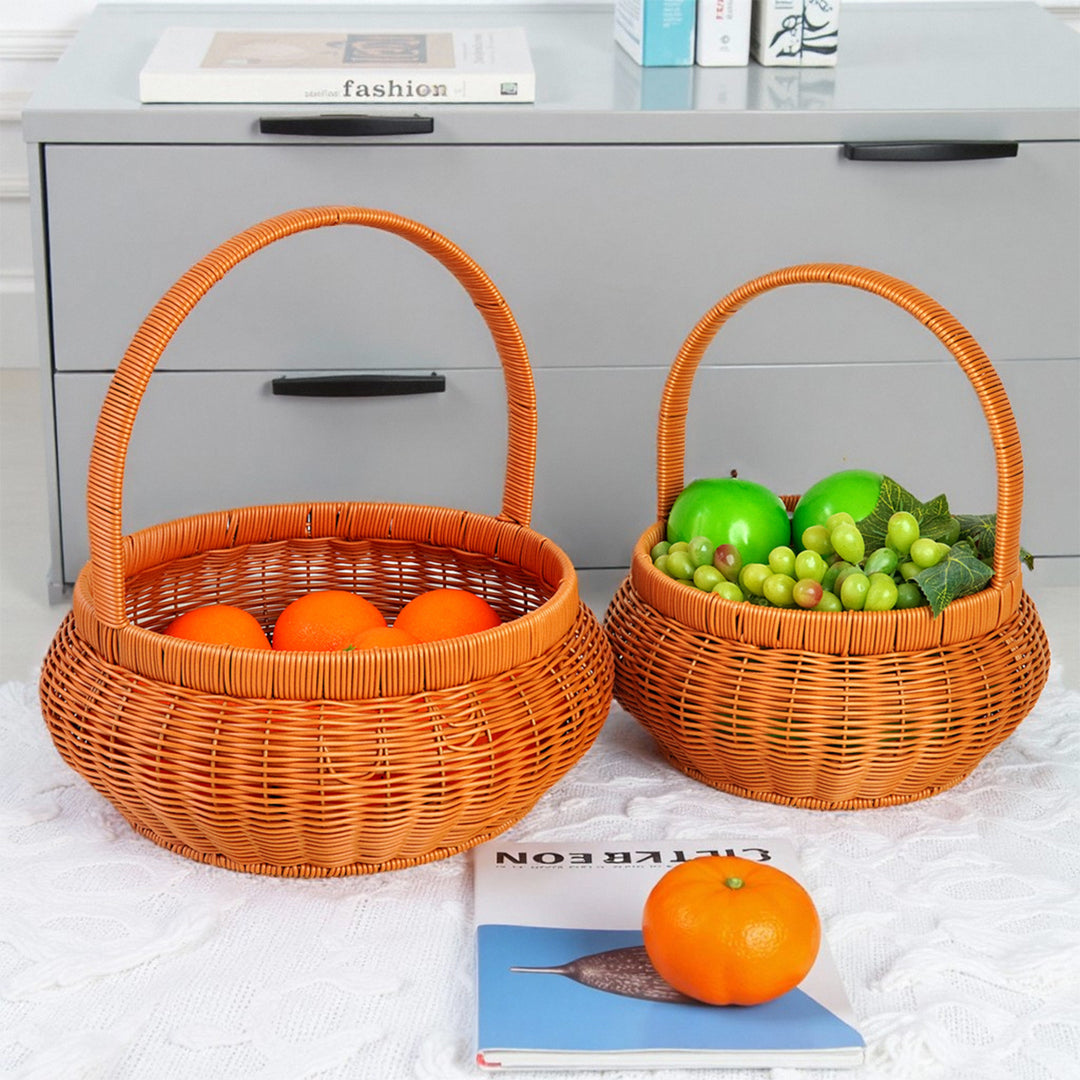 Handgefertigter geflochtener Picknickkorb Karnz