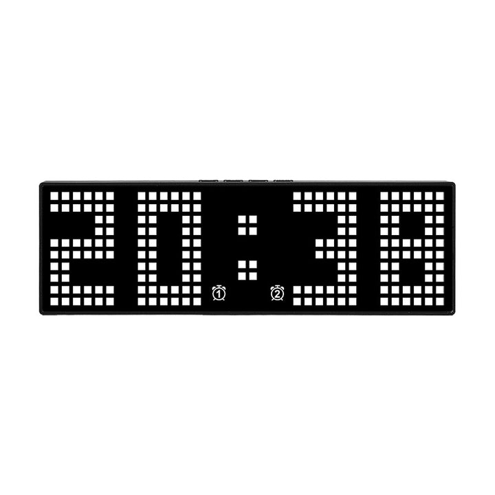 Digitaler LED-Wecker mit Farbwechsel Karnz