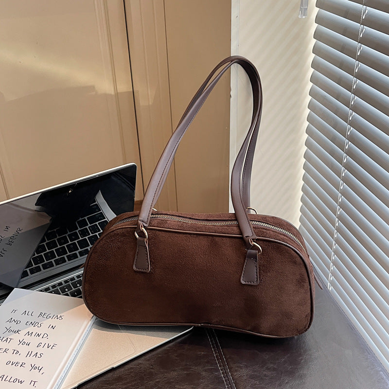 WoChic Faux Wildleder Handtasche Karnz