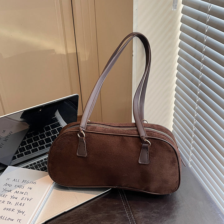 WoChic Faux Wildleder Handtasche Karnz