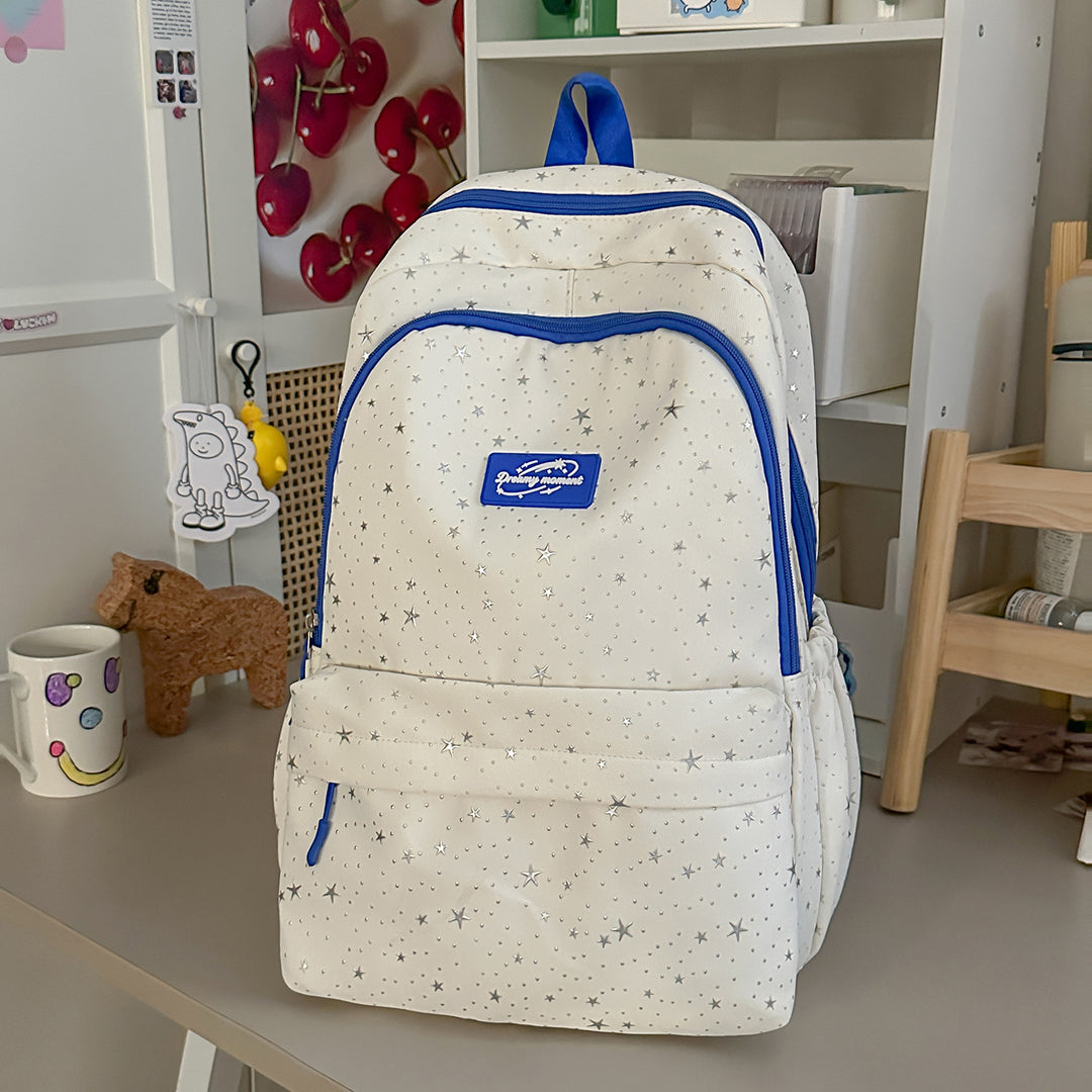Sternen-Druck Geräumiger Rucksack Karnz