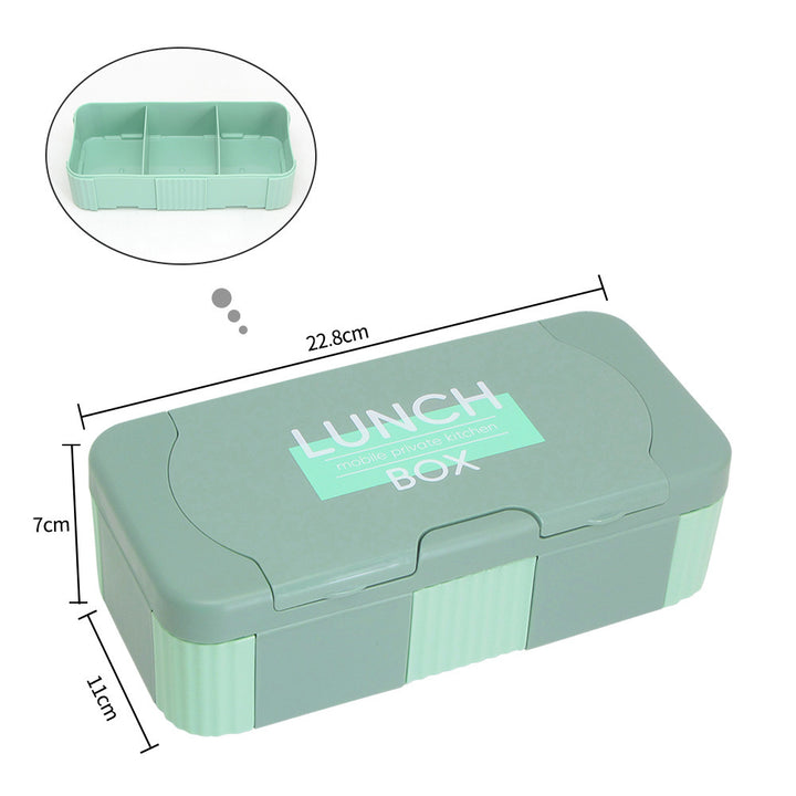 Stilvolle Mehrfach-Sektionen Lunchbox