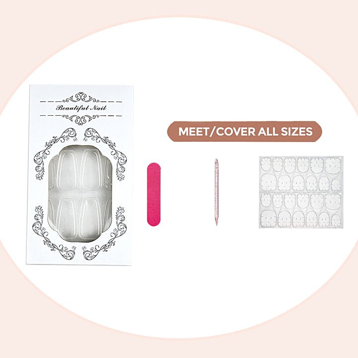 Komplettes Nail Art Tipps Set Karnz