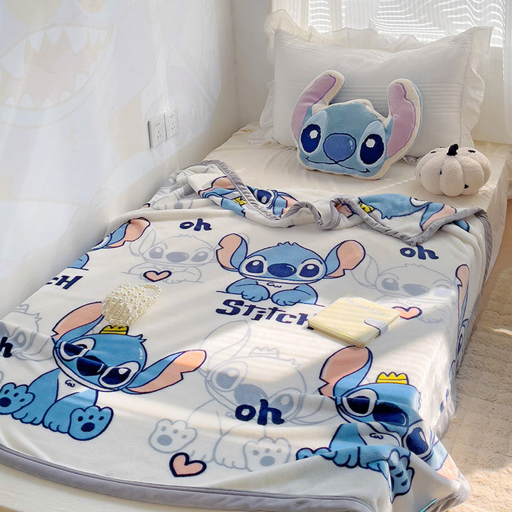Damen Fleece-Kuscheldecke mit tierischem Motiv Karnz