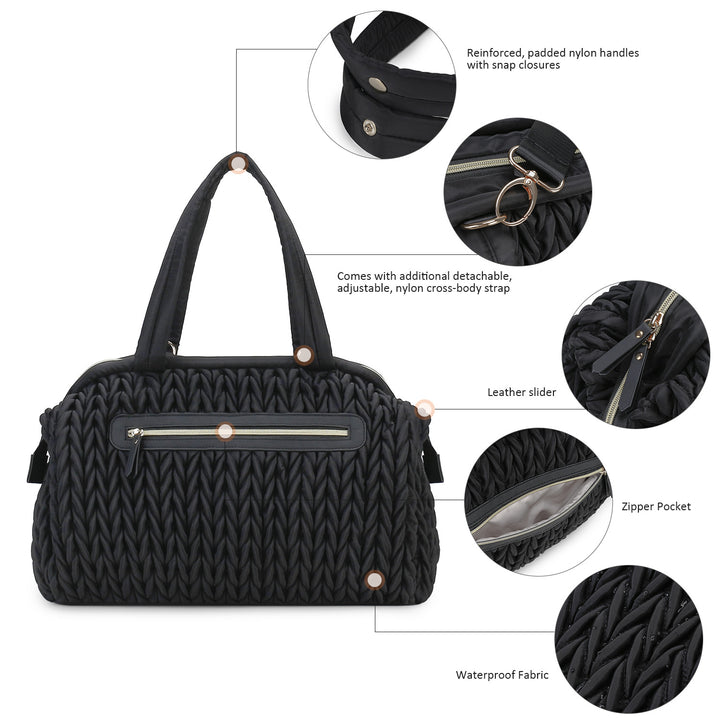 Sportliche Weekender-Tasche Karnz