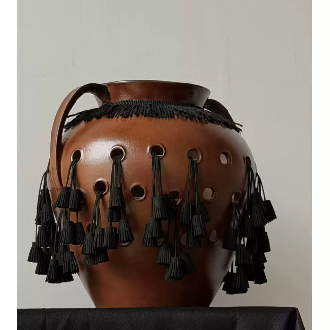 Künstlerische Pferdekopf Skulptur