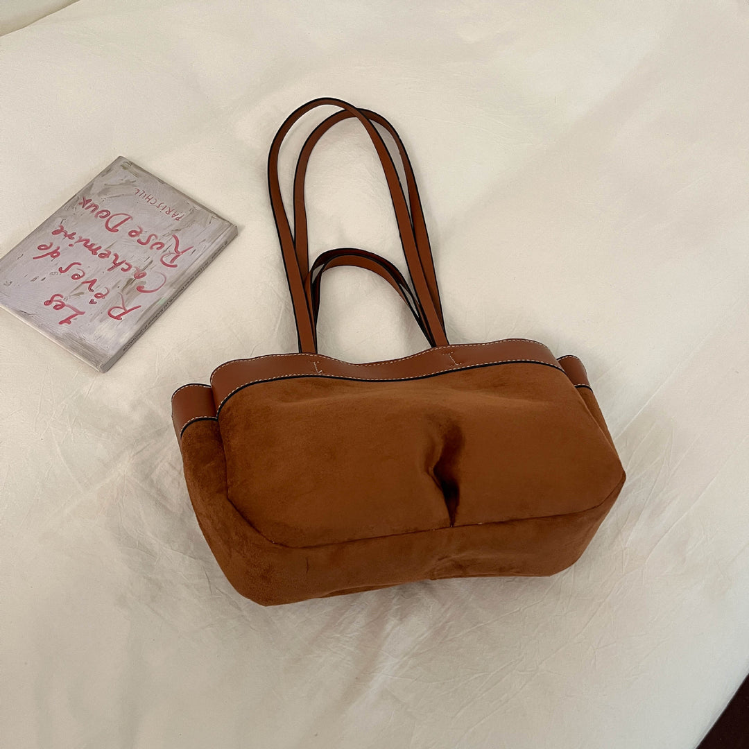 Wildleder Shopper Tragetasche