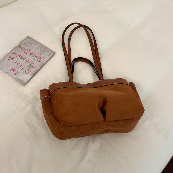 Wildleder Shopper Tragetasche