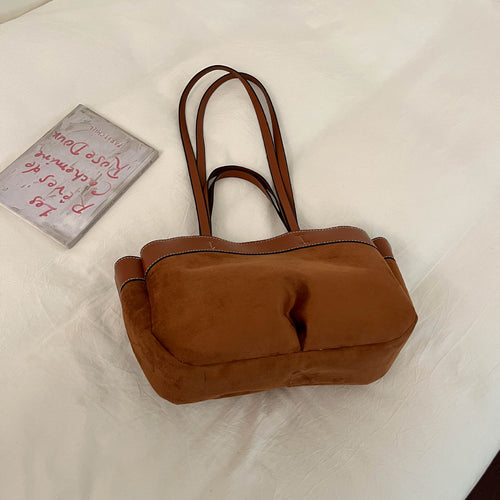 Wildleder Shopper Tragetasche