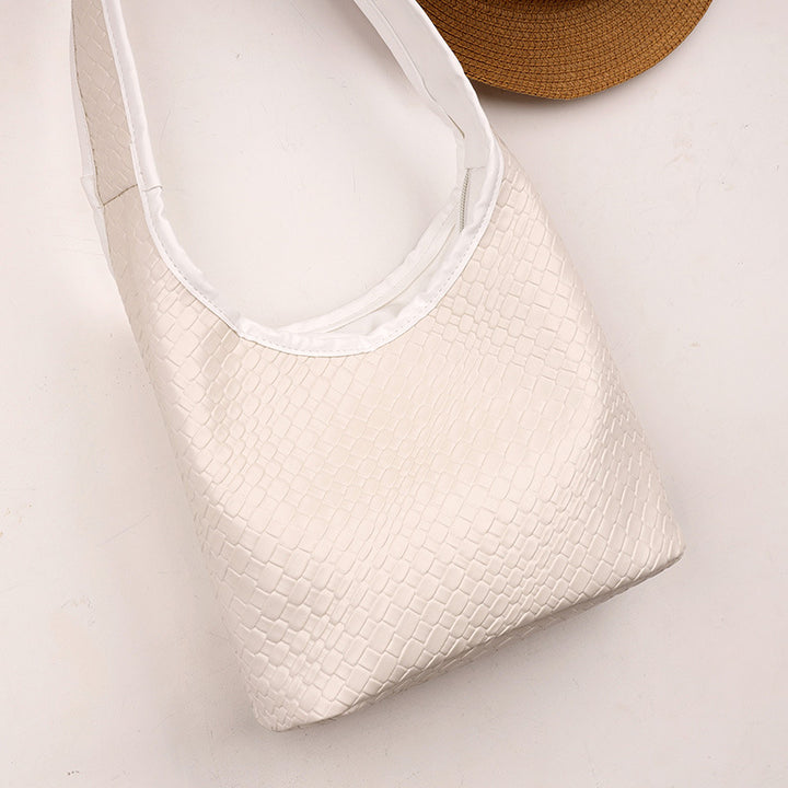 Texturiertes gewebtes Hobo Bag Karnz