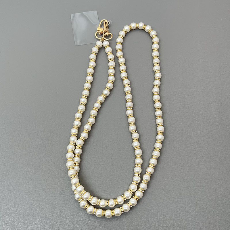 Elegante Perlenhalskette Karnz