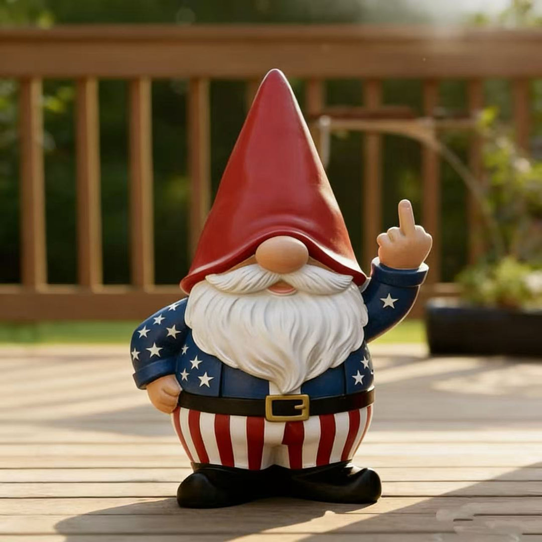 Lustige Gartenzwergfigur Karnz