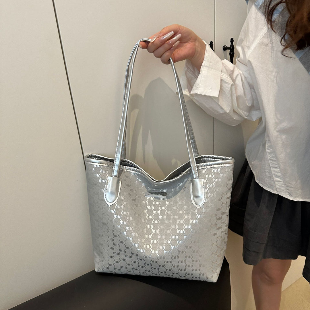 Elegante Texturierte Tragetasche Karnz