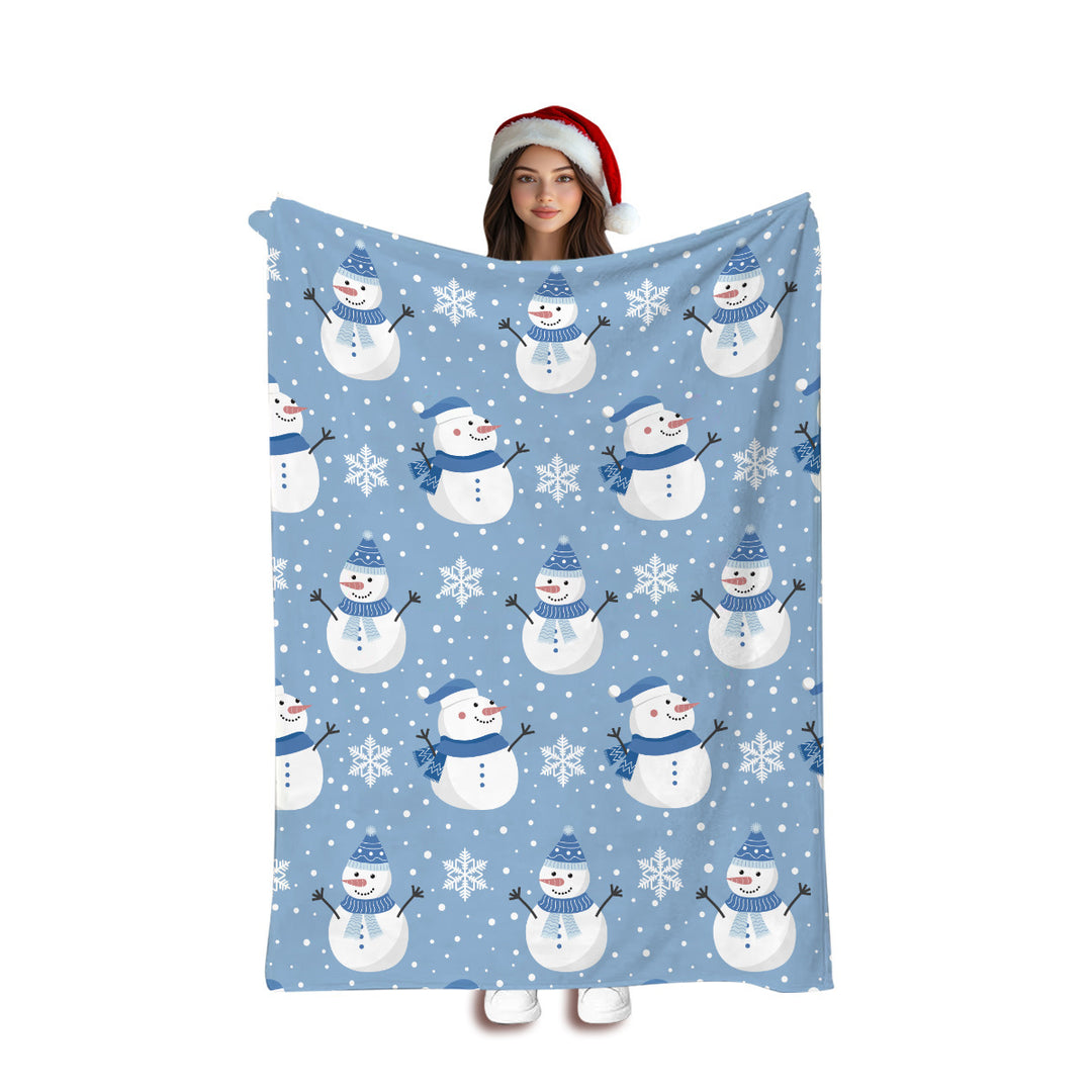 Künstlerische Wolf-Themen Fleece-Decke
