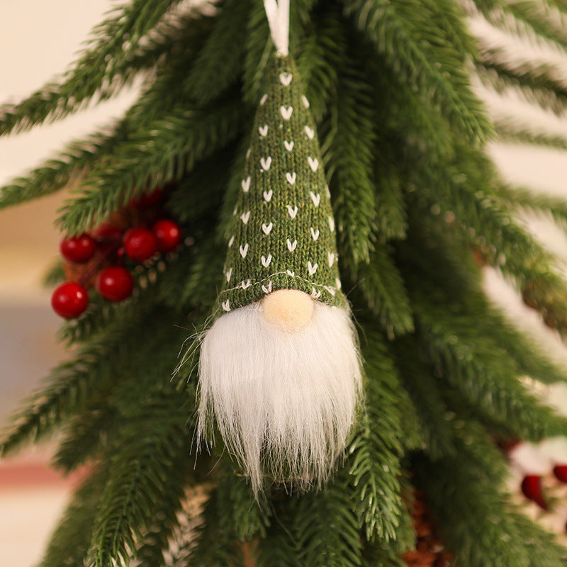 Dekorative Weihnachtsgnom Figur Karnz