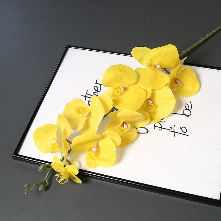 Faux-Orchideenblütenstiel für die Heimdekoration