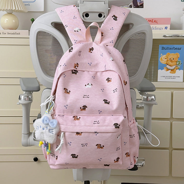 Niedlicher hundethemed Rucksack