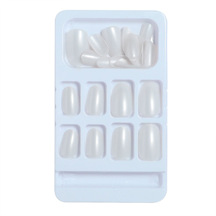 Premium Glänzende Mandelförmige Press-On Nagelspitzen Karnz