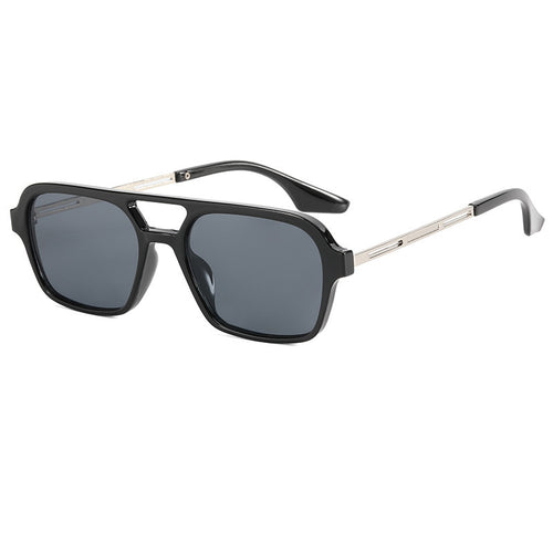 Fette Rechteckrahmen Sonnenbrille Karnz