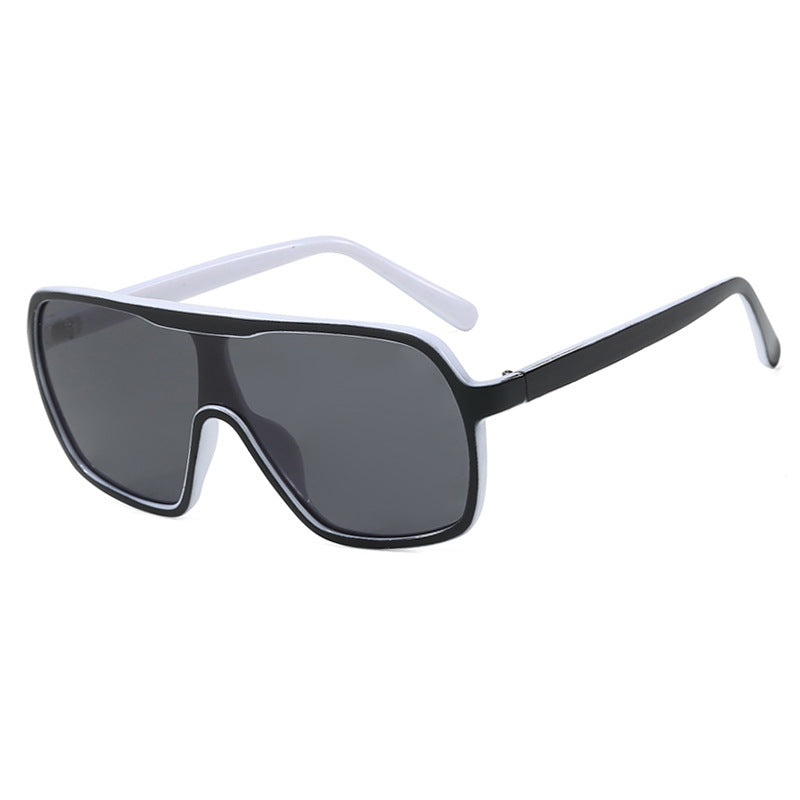 Damen oversized Sonnenbrille mit breitem Rahmen Karnz