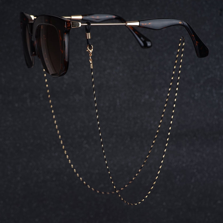 Chic Metal Brille Kette Karnz