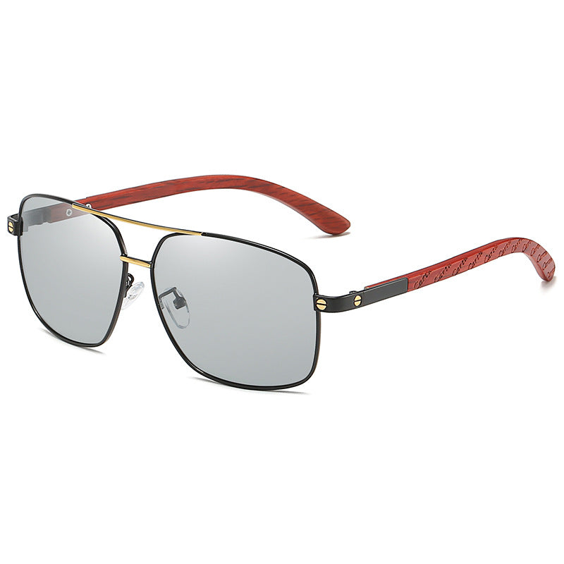 Damen stilvolle quadratische Sonnenbrille mit komfortablem Nasenpolster Karnz