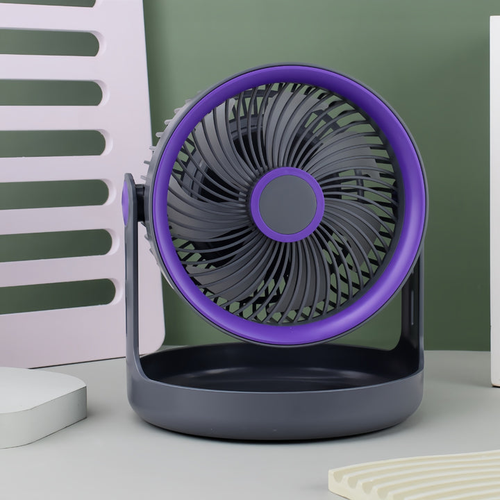 Damen Tragbarer Mini-Lüfter mit ergonomischem Design und USB-Ladefunktion Karnz