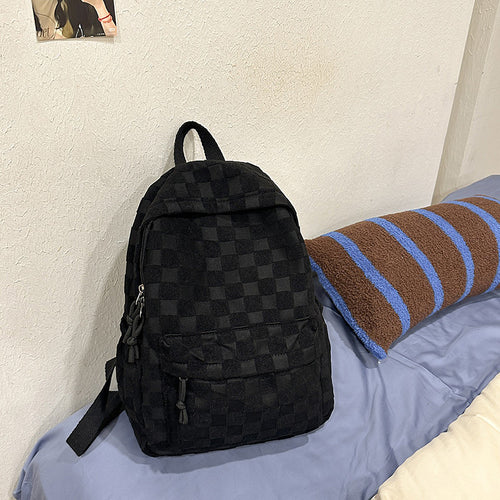 Schachbrettmuster Rucksack