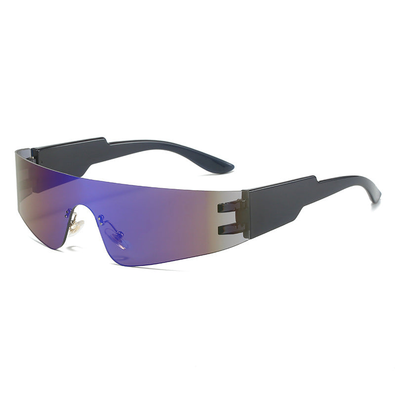 Damen Sportliche Sonnenbrille mit trendigem, winddichtem Design Karnz