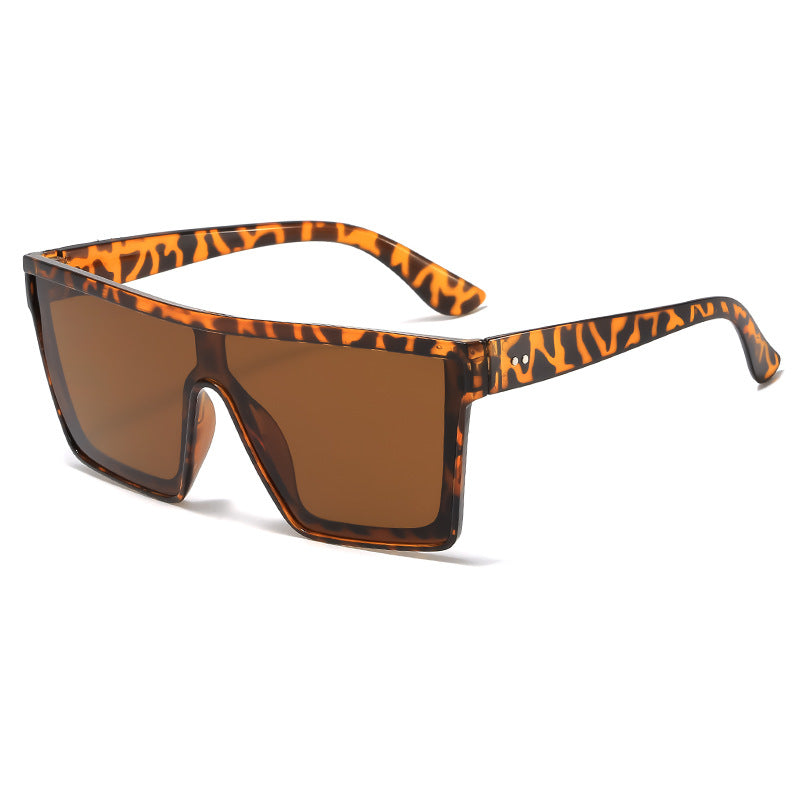 Fette geometrische Sonnenbrille Karnz