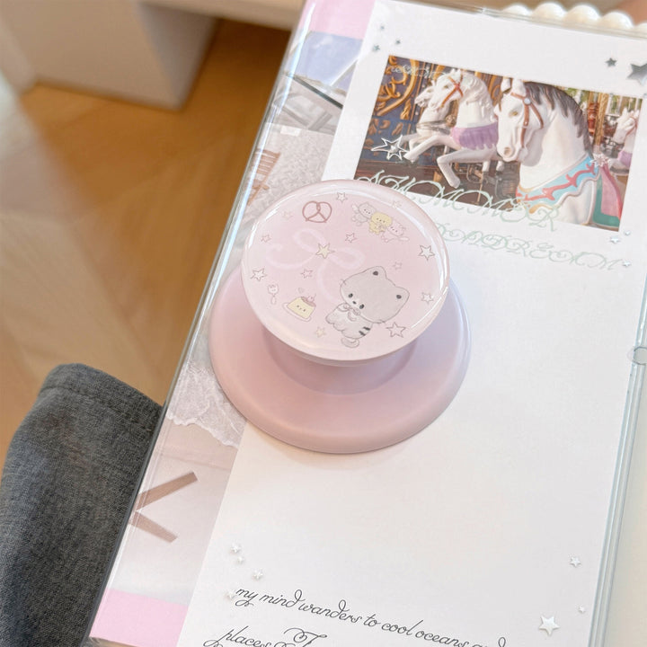 Smartphone Fingerhalter im niedlichen Tierdesign Karnz