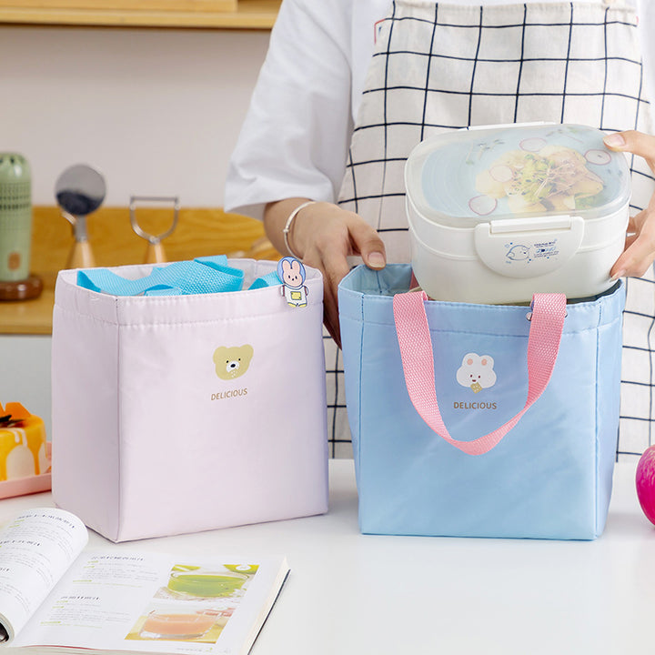 Süßes tierisches Lunch-Tote-Bag