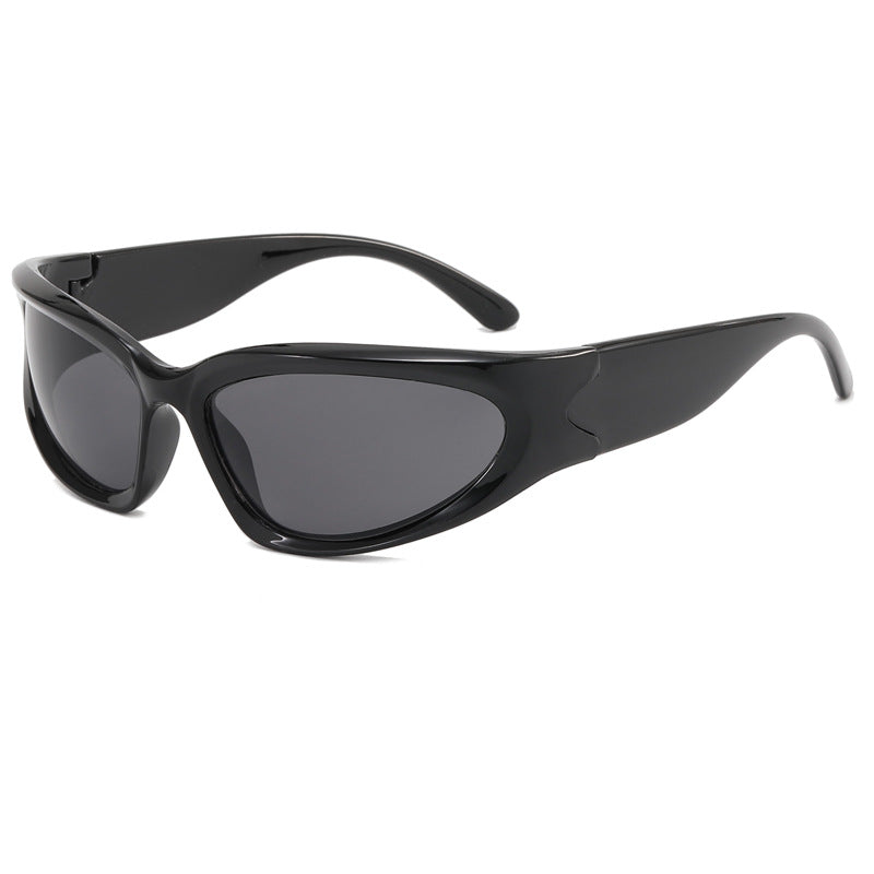 Damen Sportliche Schutz-Sonnenbrille Karnz