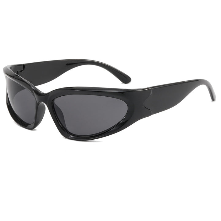 Damen Sportliche Schutz-Sonnenbrille Karnz
