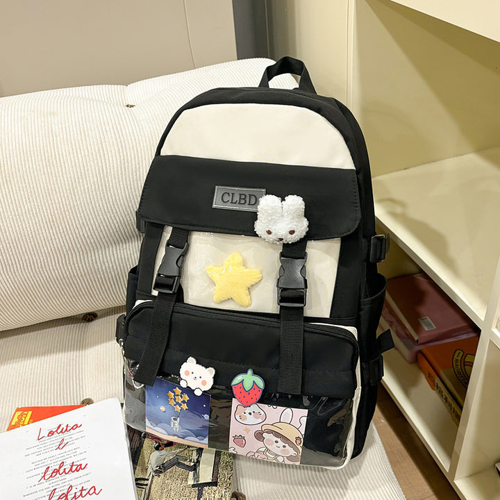 Verspielt Cartoon-Charakter Rucksack