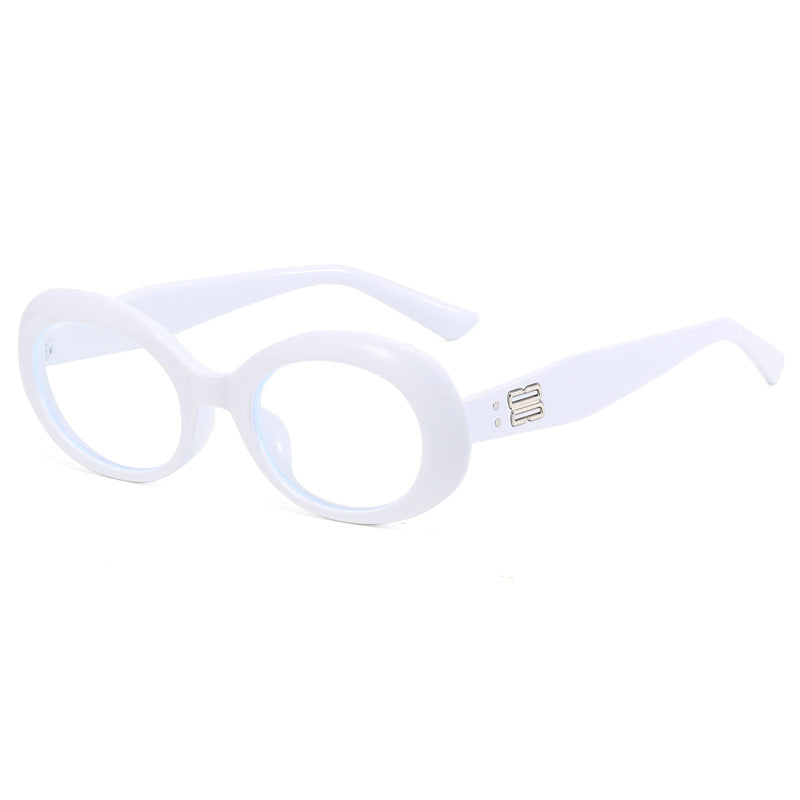 Damen Retro-inspirierte Sonnenbrille mit breitem Rahmen Karnz