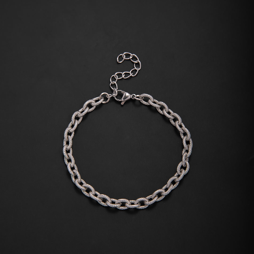 Vernetztes Metall-Gliederarmband Karnz