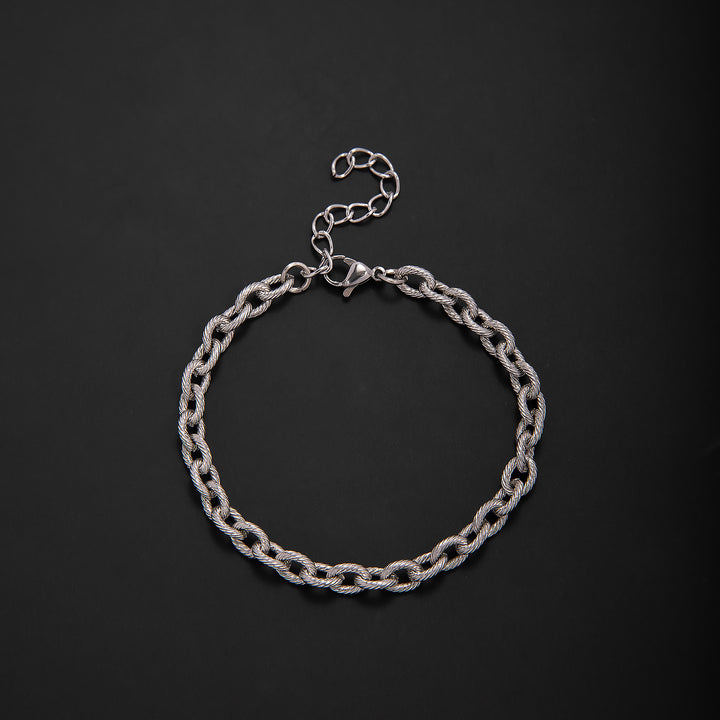 Vernetztes Metall-Gliederarmband Karnz